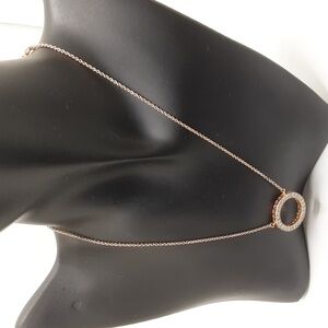 Authentic Pandora Circle of Sparkle Necklace